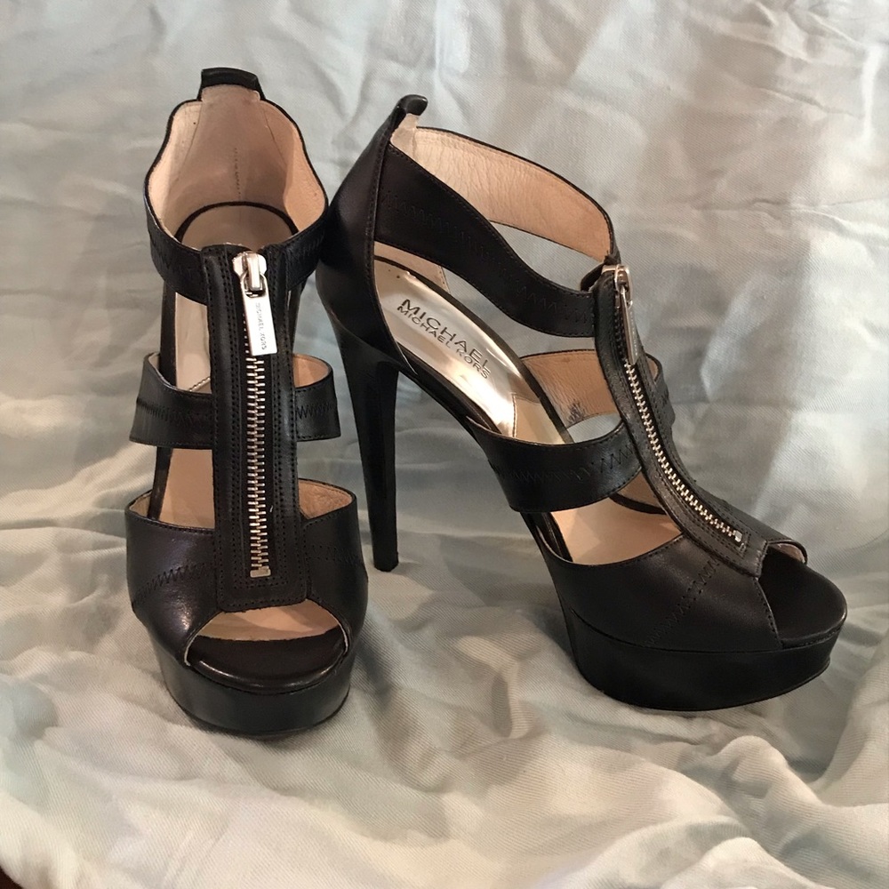 Michael Kors Berkeley Platform sandals.